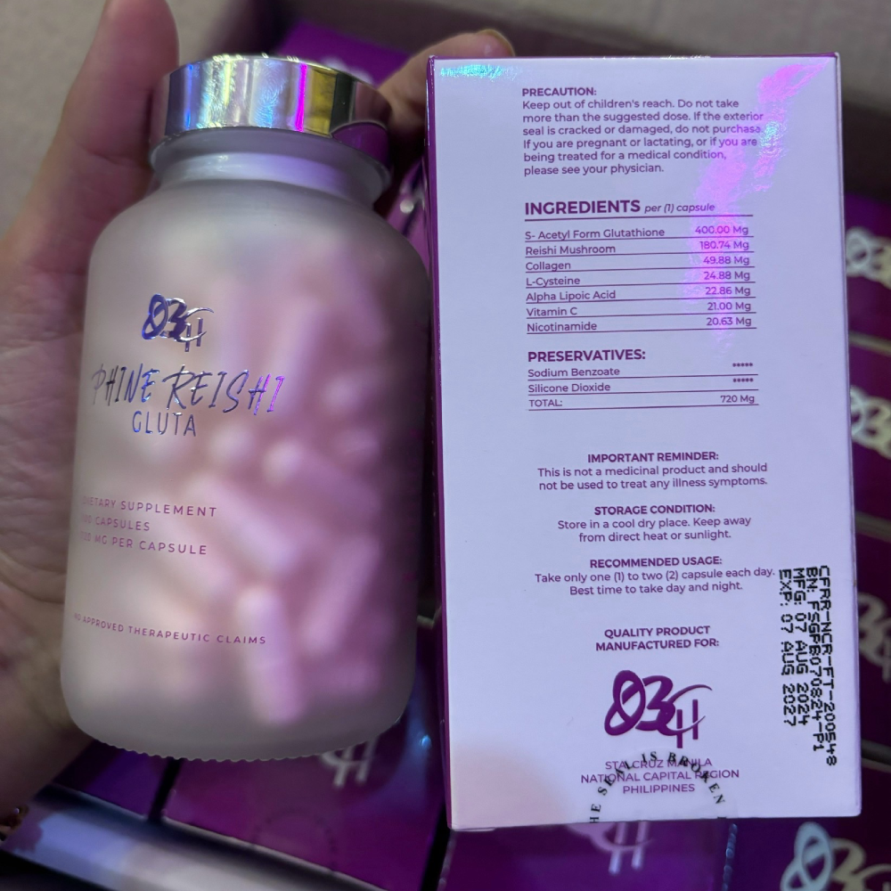 s acetyl Phine reishie gluta