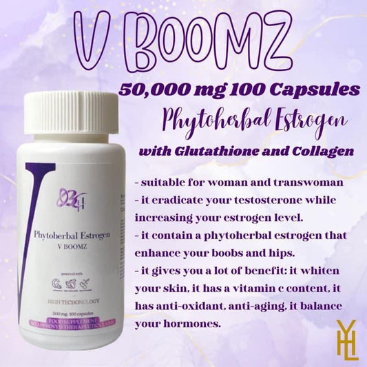 V boomz 100 caps