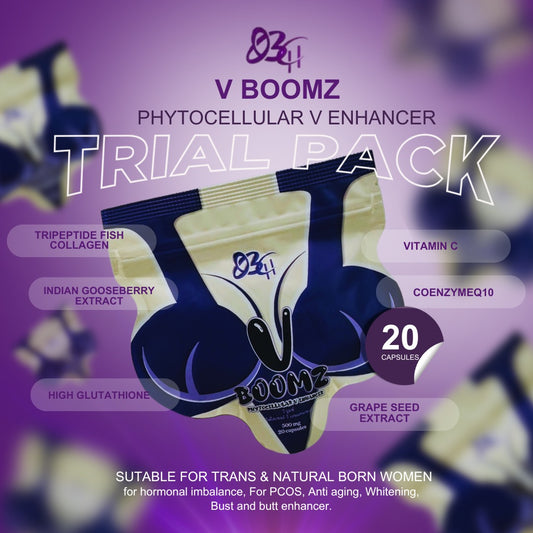 V boomz trial pack 20 caps